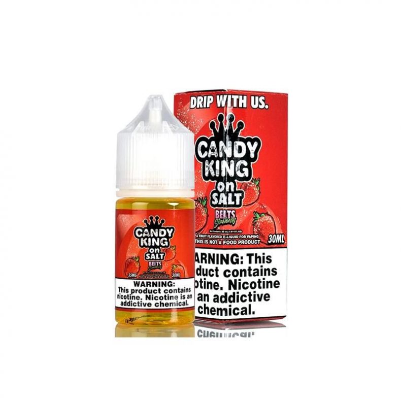 Candy King Belts strawberry Salt Nic ELiquid 50mg