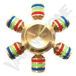 VZ 6 Side Fidget Spinner Copper | Fast Shipping | Best Price