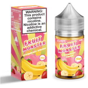 Fruit Monster Strawberry Bananna Salt Nic E-Liquid - 48mg