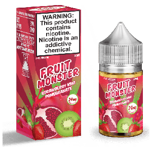 Fruit Monster Strawberry Kiwi Pomegranate Salt Nic E-Liquid - 48mg