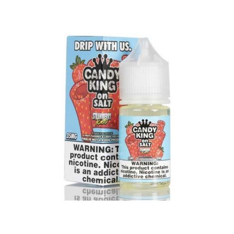 Candy King Strawberry Rolls Salt Nic E-Liquid - 50mg